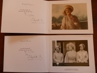 Lot 1102 - HM Queen Elizabeth The Queen Mother, signed...