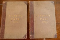 Lot 1134 - Vanity Fair, 2 vols, 1869 and 1870, with 41...
