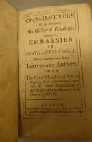 Lot 1032 - FANSHAW, Sir Richard, Original Letters......