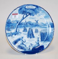 Lot 22 - An early 20th century Dutch Delft blue & white...