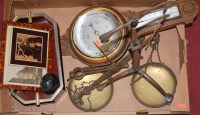 Lot 125 - A box of miscellaneous items to include a set...