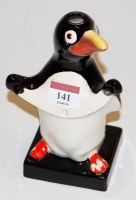 Lot 141 - A Carltonware Guinness ceramic penguin lamp...