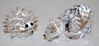 Lot 143 - A Swarovski crystal polar bear ornament,...