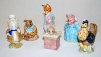 Lot 155 - A collection of six Beswick Beatrix Potter...