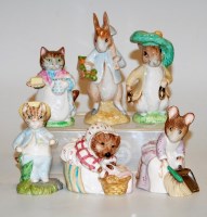 Lot 162 - A collection of Beswick Beatrix Potter figures...