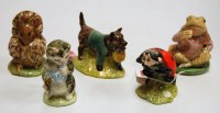 Lot 173 - A collection of five various Beatrix Potter...