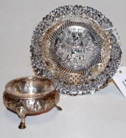 Lot 213 - A late Victorian silver bonbon dish the...