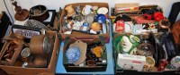 Lot 241 - Six boxes of miscellaneous items to include...
