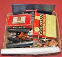 Lot 243 - Two boxes of miscellaneous to include model...