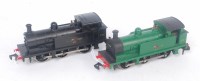 Lot 78 - Two H-Dublo 0-6-0 tank engines one green, one...