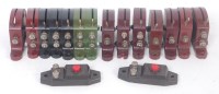 Lot 166 - H-Dublo switches - 2 green, 3 black and 8 red...