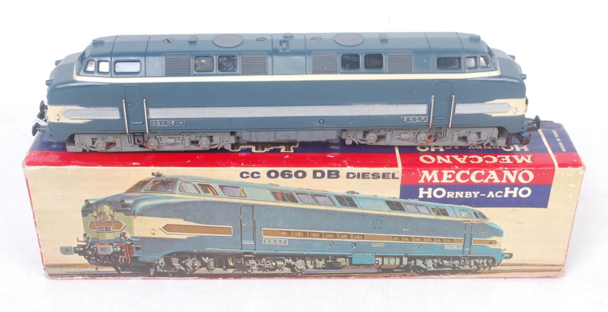 Locomotive Hornby Acho Meccano SNCF – Verte, époque SNCF, Modèle électrique Neuf