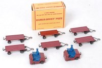 Lot 182 - Dublo Dinky toys 2x076 Lansing Bagnal tractors...