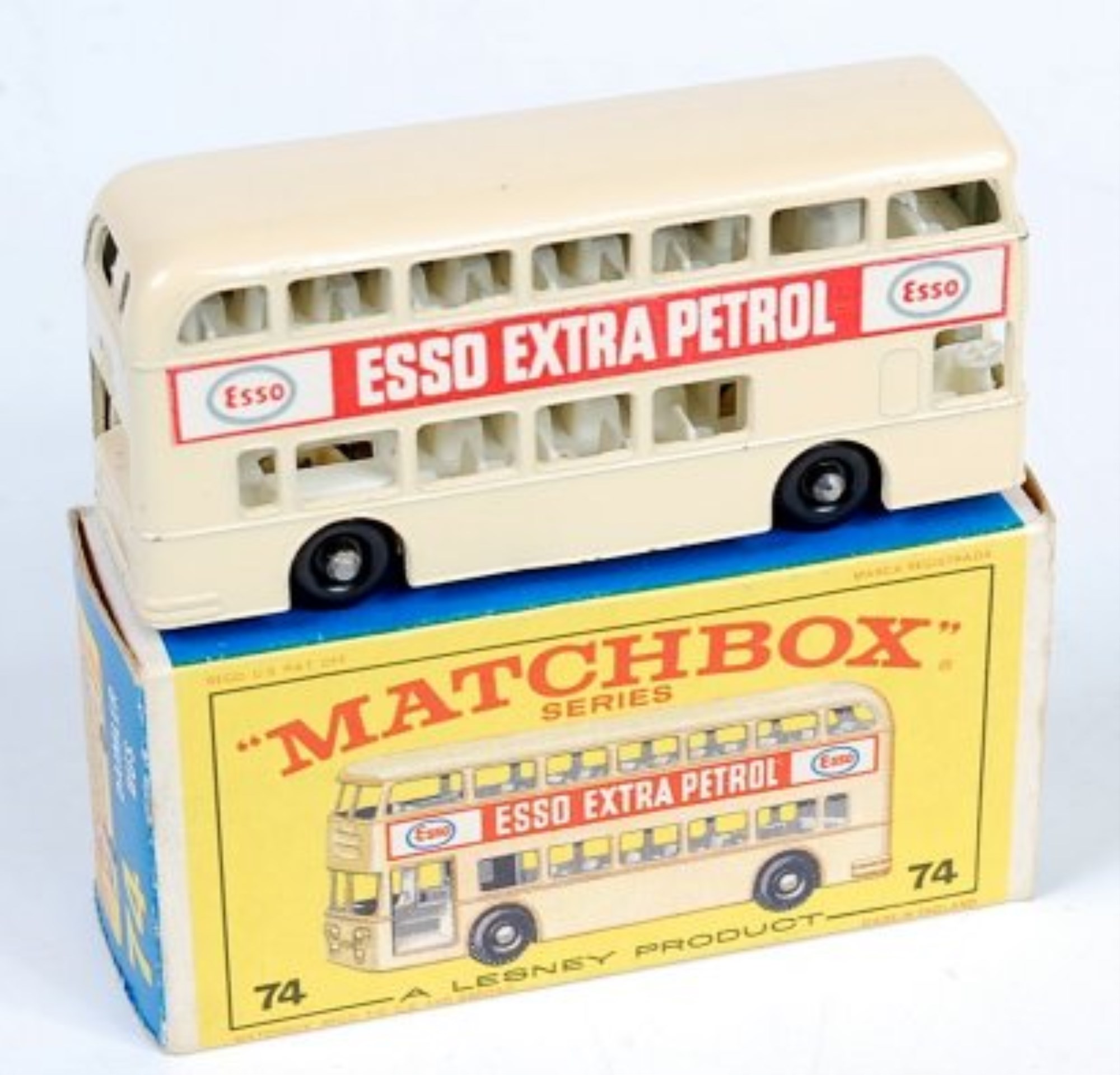 Lot 628 A Matchbox 1 75 series No. 74 Daimler bus