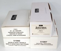 Lot 677 - 4 various boxed Britains 54mm whitemetal...