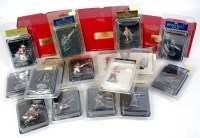 Lot 689 - 19 various boxed Britains 54mm whitemetal...
