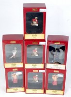 Lot 693 - 7 various boxed Britains 54mm whitemetal...