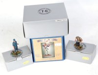 Lot 703 - Four various boxed whitemetal military figures...