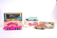 Lot 730 - Corgi Toys and Dinky Toys reproduction boxed...