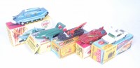 Lot 731 - Five various reproduction boxed Dinky Toys and...