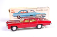 Lot 736 - Dinky Toys No. 173 Pontiac Parisienne red...