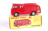 Lot 742 - Dinky Toys No. 259 fire engine, with red body...