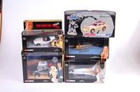 Lot 745 - Five various boxed Corgi modern release James...