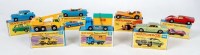 Lot 754 - 7 various boxed Matchbox Superfast diecast to...