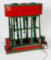 Lot 761 - A home built model of a Meccano triple...