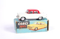Lot 740 - Corgi Toys No. 207 standard Vanguard 3 saloon,...