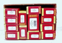 Lot 670 - 13 Hornby Made in China LMS coaches, including...