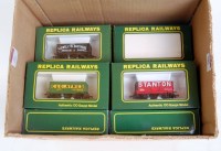 Lot 680 - 25 Replica Railways goods wagons, various...