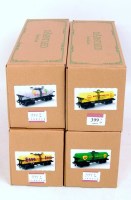 Lot 399 - 4x Darstaed bogie tankers including Shell...