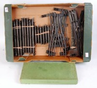 Lot 384 - Large tray of Hornby 3-rail electric track,...