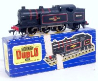 Lot 818 - 3218 H-Dublo 3 rail 0-6-2 tank loco BR 69567,...