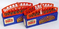 Lot 821 - Two D1 H-Dublo girder bridges, both...