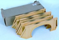 Lot 827 - H-Dublo box of 6 5094 tunnel ends for double...