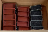 Lot 833 - 20 H-Dublo Super Detail wagons, 5 each mineral...