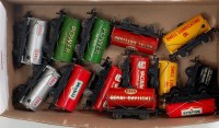 Lot 834 - 13 H-Dublo tank wagons, one Esso fuel oil and...