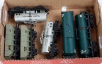 Lot 839 - 6 H-Dublo super detail wagons, two each hopper,...