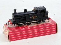 Lot 1027 - H-Dublo 2206 0-6-0 tank loco black, transfers...