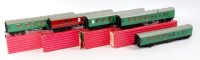 Lot 1044 - Five H-Dublo super detail coaches - 2 x 4054...