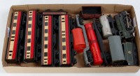 Lot 1053 - Collection of British Trix items; 0-4-0 Loco...
