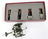 Lot 1224 - A Kings Troop of England boxed white metal...