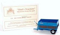 Lot 1262 - Dads Tractors, 1/32nd scale white metal and...