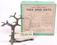 Lot 1274 - Britains Farm Series, Set 7F - Tree & Gate,...