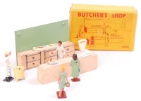 Lot 1280 - Crescent No.1230 Butchers Shop, tin and wooden...