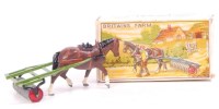 Lot 1295 - Britains Farm, 9F, Horse Drawn Roller, missing...