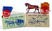 Lot 1301 - Britains Boxed Horse Drawn Implement Group, to...