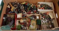 Lot 1308 - A large collection of mixed loose Britains and...
